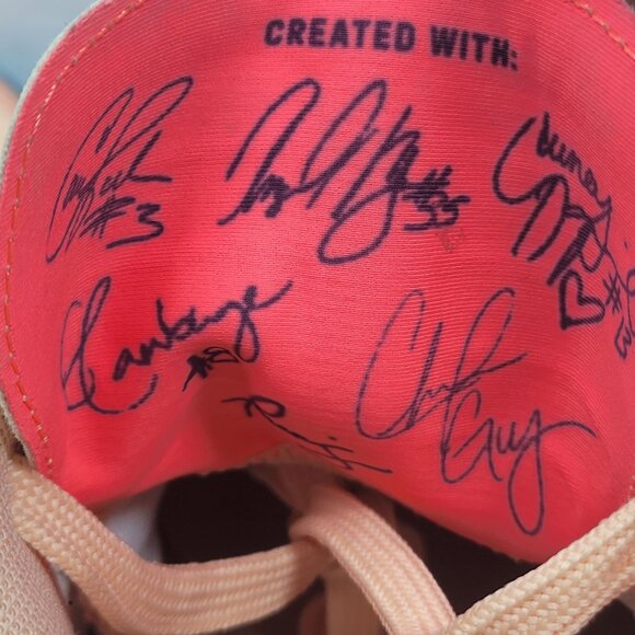 Adidas Dame 6 International Women's Day Orange Black Shoes FW 3667 US Size 7 - Picture 5 of 10